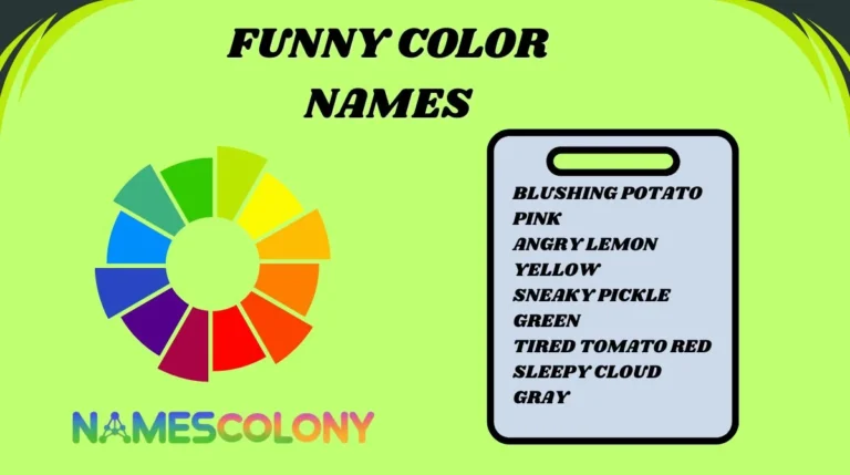 Funny Color Names