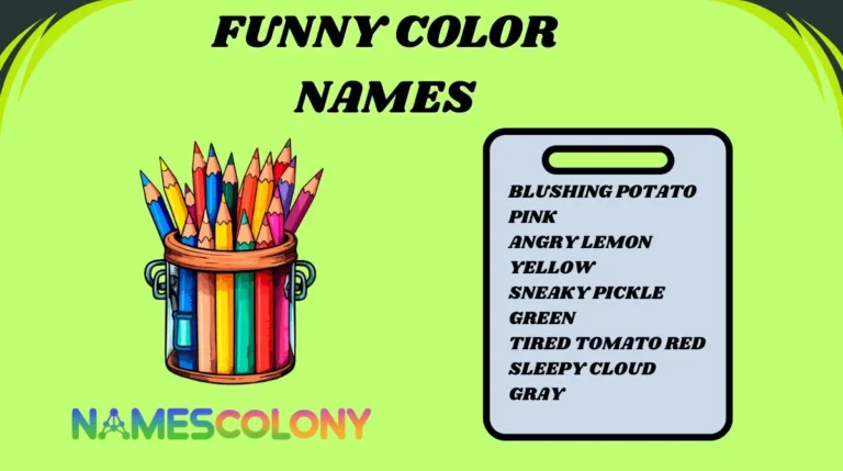 Funny Color Names