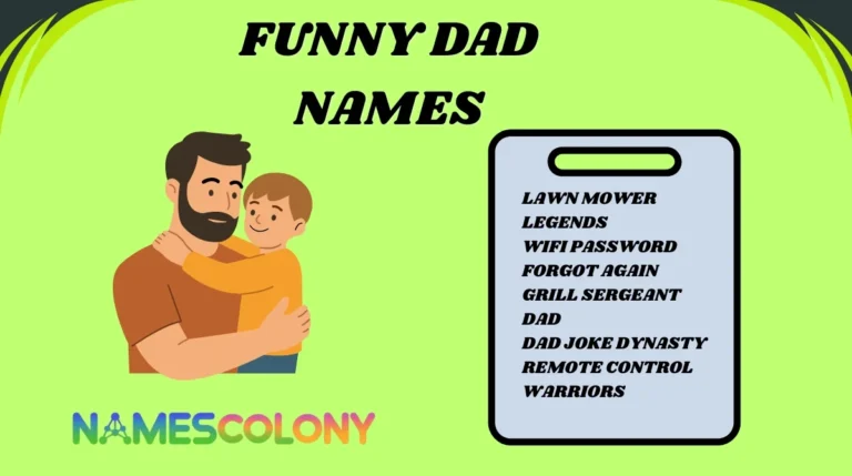 Funny Dad Names
