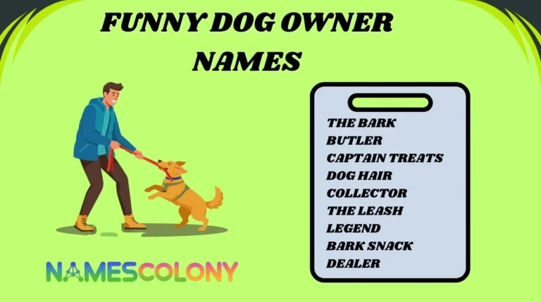 Funny Dog Owner Names