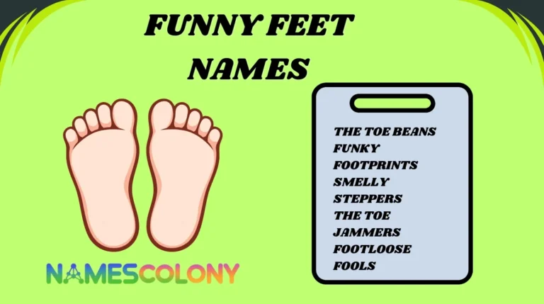 Funny Feet Names