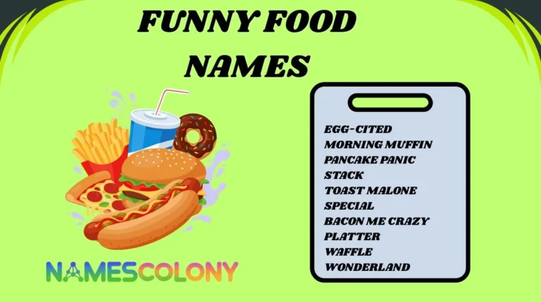 Funny Food Names