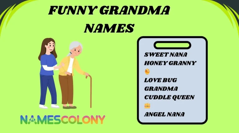 Funny Grandma Names