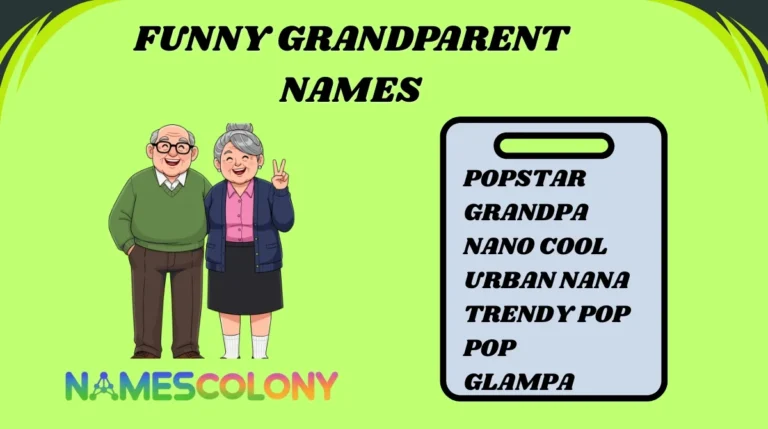 Funny Grandparent Names