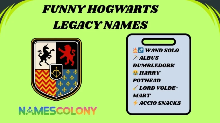 Funny Hogwarts Legacy Names
