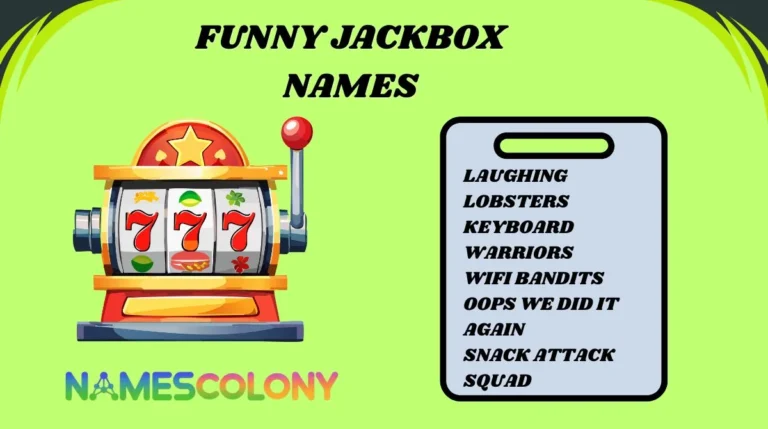 Funny Jackbox Names