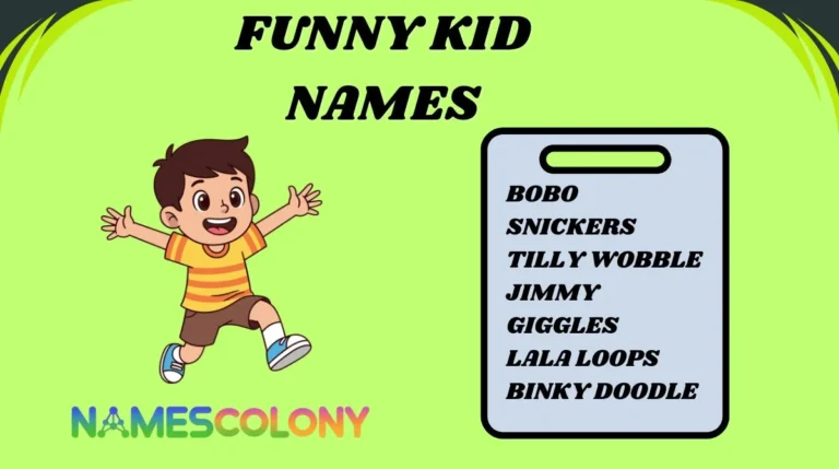 Funny Kid Names