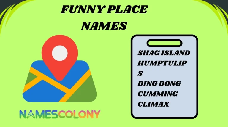 Funny Place Names