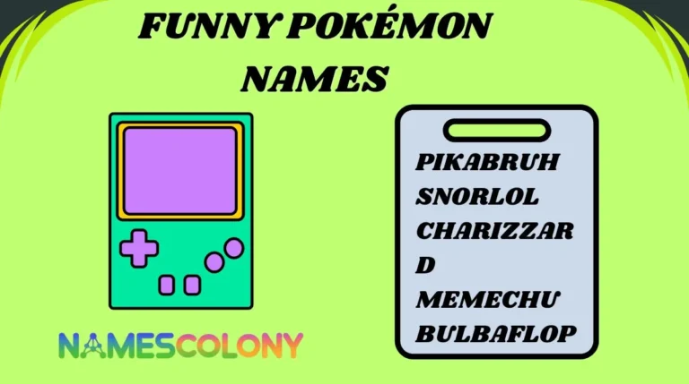 Funny Pokรฉmon Names