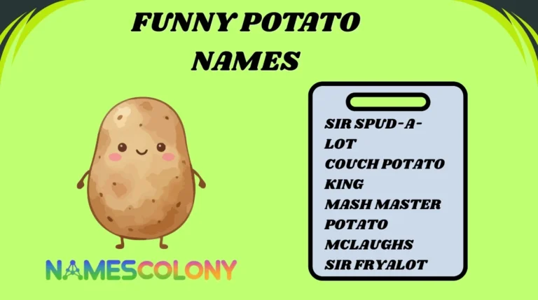 Funny Potato Names