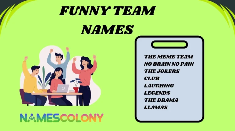 Funny Team Names