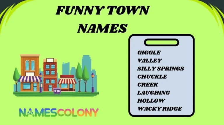 Funny Town Names