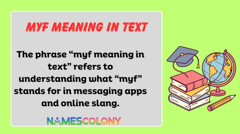 Myf Meaning in Text