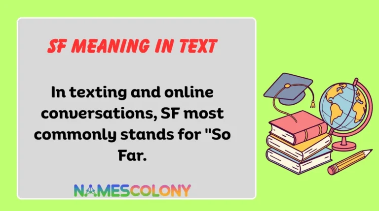 SF Meaning in Text
